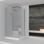 Orabella Vitalia Square Easy Fix H200 120X120 - Καμπίνα Τετράγωνη