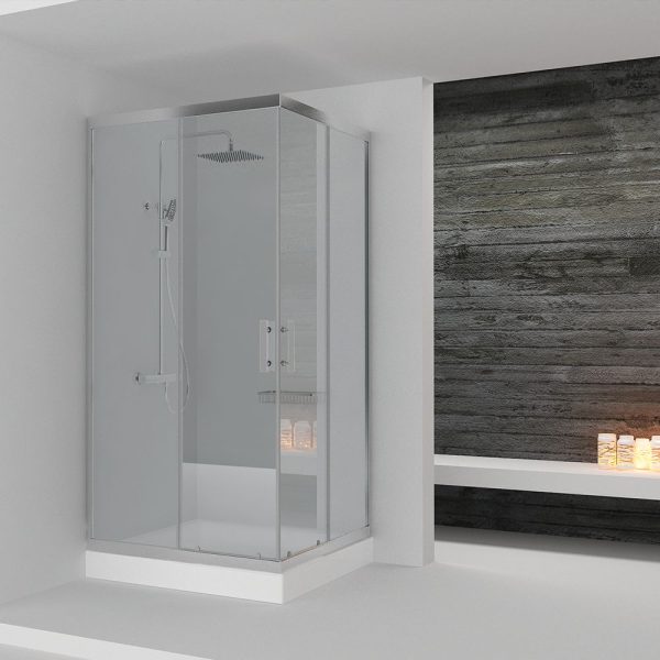Orabella Vitalia Square Easy Fix H200 80X80 - Καμπίνα Τετράγωνη
