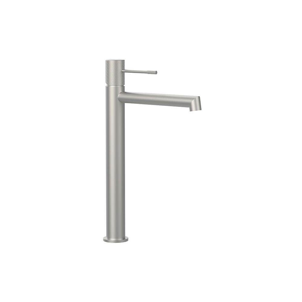Orabella Terra Brushed Nickel Ψηλή - Μπαταρία νιπτήρος