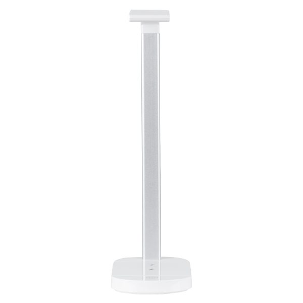 GloboStar® FIARIA 76531 Μοντέρνο Επιτραπέζιο Φωτιστικό Πορτατίφ LED 5W 500lm 180° DC 5V - με Ασύρματη Φόρτιση - Wireless Charger - Διακόπτη Αφής - CCT Θερμό Λευκό 2700K - Φυσικό Λευκό 4500K - Ψυχρό Λευκό 6000K Dimmable - Μ25 x Π10.5 x Υ35.5 - Λευκό