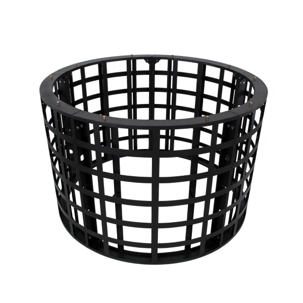 GloboStar® BASULCO 90248 Μεταλλικό Cabinet με Διάμετρο D150cm για Δημιουργία Στρόγγυλου LED Video Wall Curved με τα Εύκαμπτα Πλακίδια Ψηφιακής Οθόνης 32x16cm SKU:90232 IP20 - Φ150 x Υ96cm
