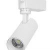 Globostar S-40010 Μονοφασικό Bridgelux COB LED Λευκό Φωτιστικό Σποτ Ράγας 10W 230V 1300lm 30° Ψυχρό Λευκό 6000k
