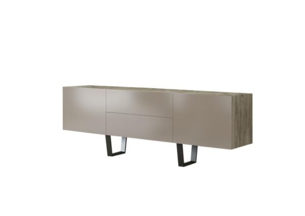 Μπουφές "ΑΠΟΛΛΩΝ" σε χρώμα σταχτί 200x50x75