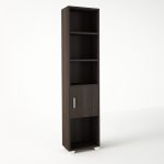 Βιβλιοθήκη σε χρώμα βέγγε 40x30x180