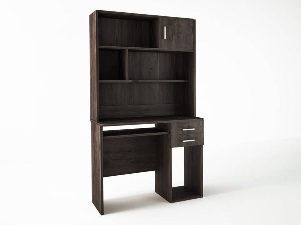 Γραφείο με εταζέρα σε χρώμα βέγγε 100x55x180