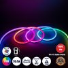 GloboStar® NEONIO 90755 Digital Pixel Addressable Neon Strip - Ψηφιακή Ταινία Neon Flex LED SMD 5050 14.4W/m 60LED/m 20PIXEL/m SPI/TTL Protocol IC SM16703P/WS2811/WS2812 864lm/m 180° DC 12V Αδιάβροχη IP67 Πολύχρωμη RGB - Λευκό Σώμα - Μ1000 x Π1 x Υ2.3cm - Συσκευασία 10 Μέτρων - 2 Χρόνια Εγγύηση