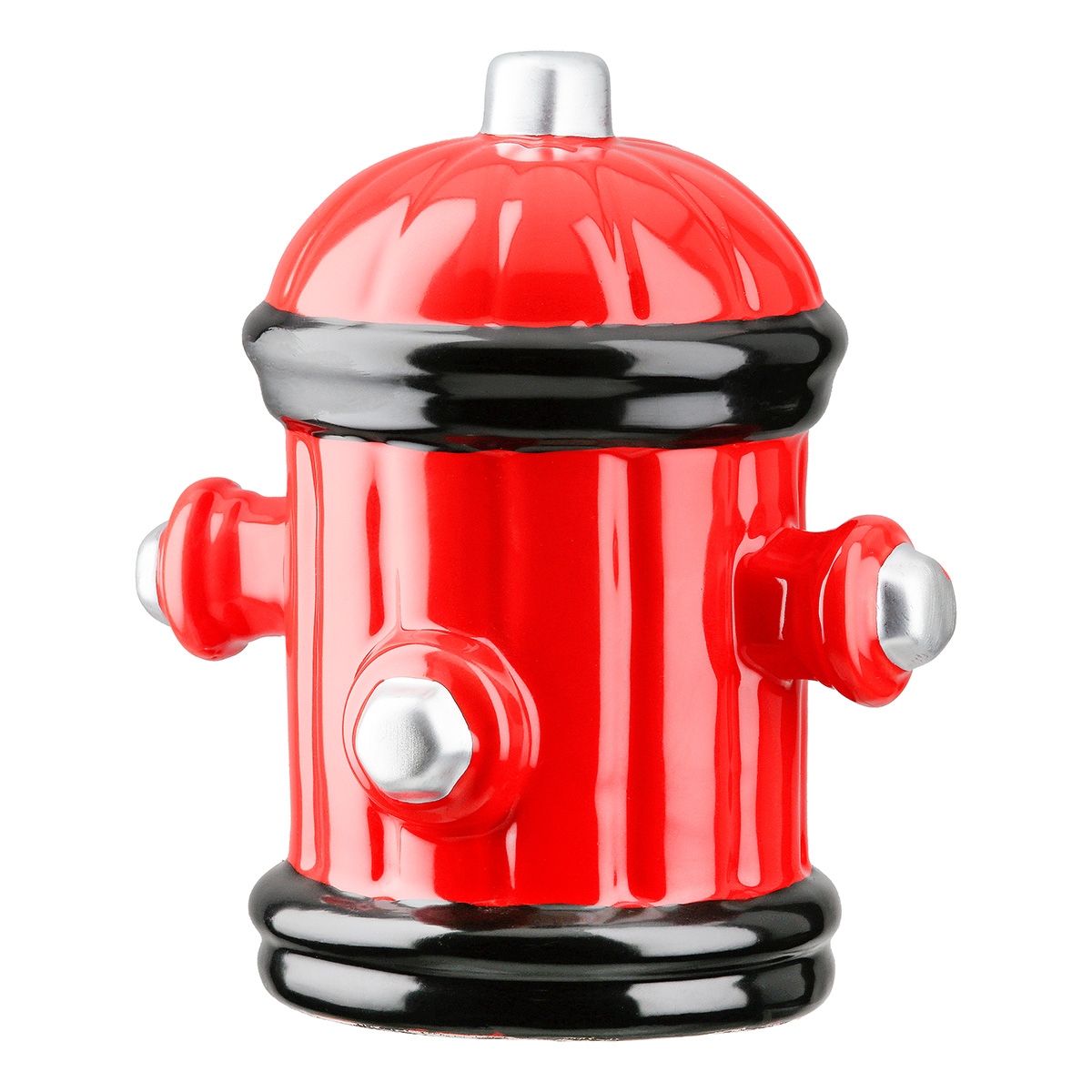 Money Box Hydrant Ceramic Red 15X12X16Cm 15X12X16Cm