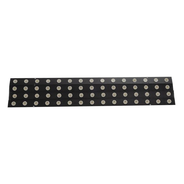 GloboStar® 90830 4 x Digital Pixel Addressable Facade Aluminum Bars - 4 x Ψηφιακές Μπάρες Αλουμινίου Πρόσοψης Κτιρίων LED SMD 3535 45W 60LED 60PIXEL SPI/TTL Protocol IC UCS512B 2700lm 120° DC 12V IP67 RGB - Μαύρο Σώμα - Μ400 x Π4.5 x Υ3.6cm - 4 Μπάρες