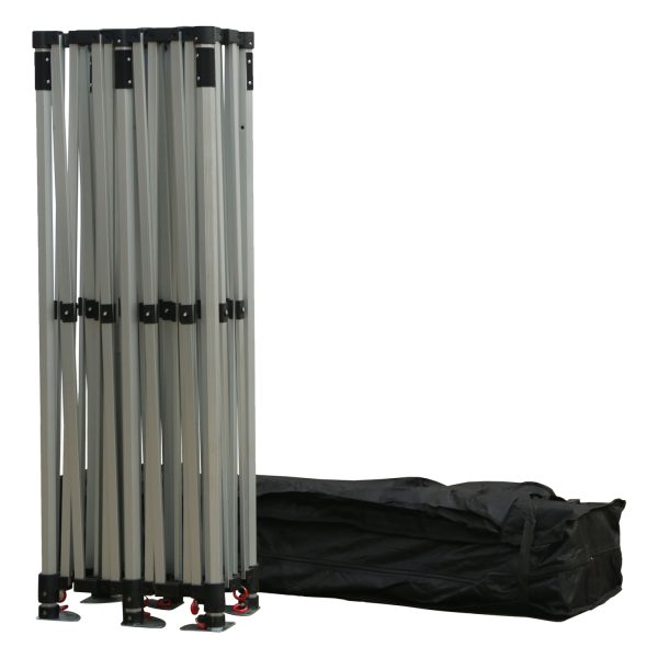 GAZEBO ΜΕ ΠΛΑΙΝΑ ΠΑΝΙΑ ΣΚΙΑΣΗΣ CRESSEN HM21099 ΠΤΥΣΣΟΜΕΝΟ ΑΛΟΥΜΙΝΙΟΥ 3x6x3,4Yμ