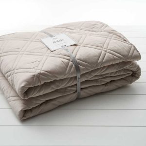 ATHENA-303 ΚΟΥΒΕΡΛΙ ΥΠΕΡ 230Χ270 ΡΕΛΙ BEIGE - MΠEZ