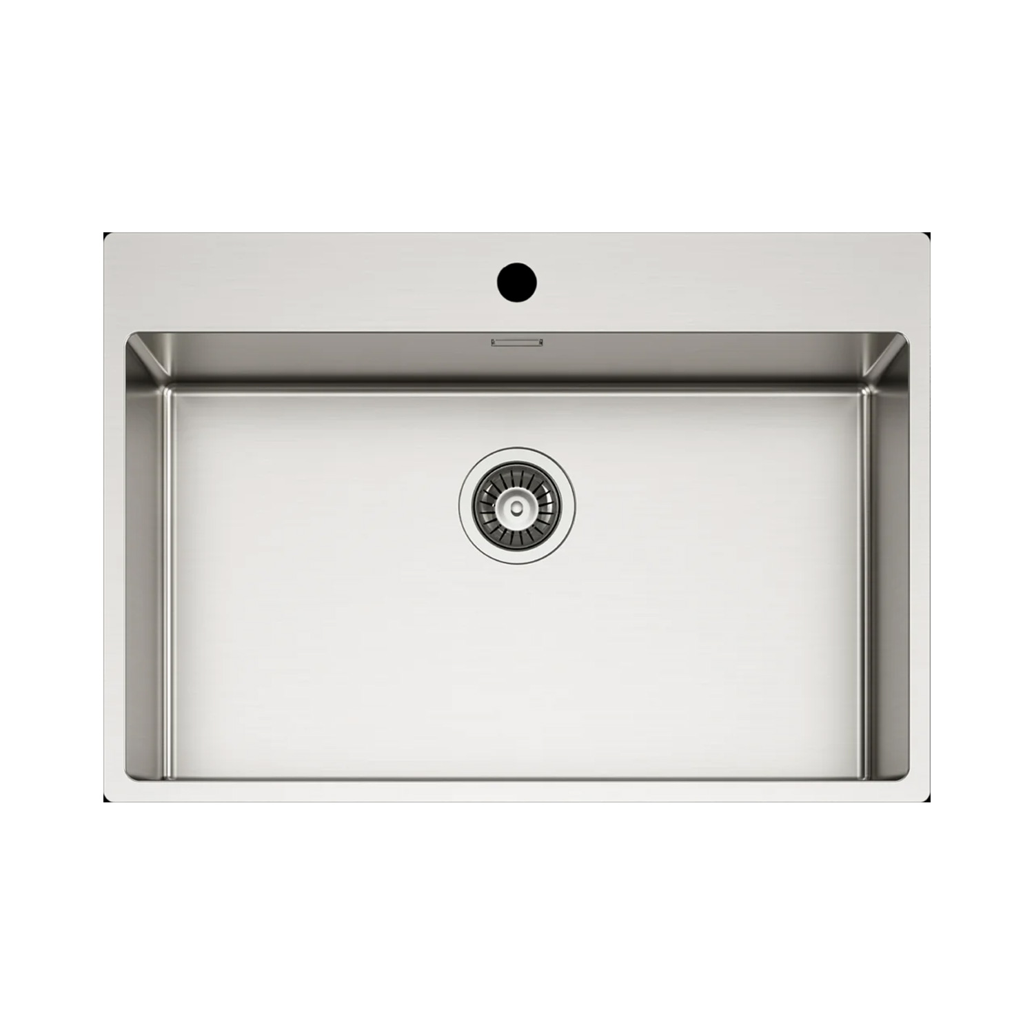 Νεροχύτης κουζίνας ανοξείδωτος COMPASS 700 Satinato ELLECI 74x51cm