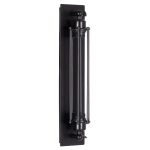 ΑΠΛΙΚΑ ΤΟΙΧΟΥ 2ΦΩΤΗ BEACON HM4463 ΜΕΤΑΛΛΟ ΣΕ ΜΑΥΡΟ 10x10x47Υεκ.