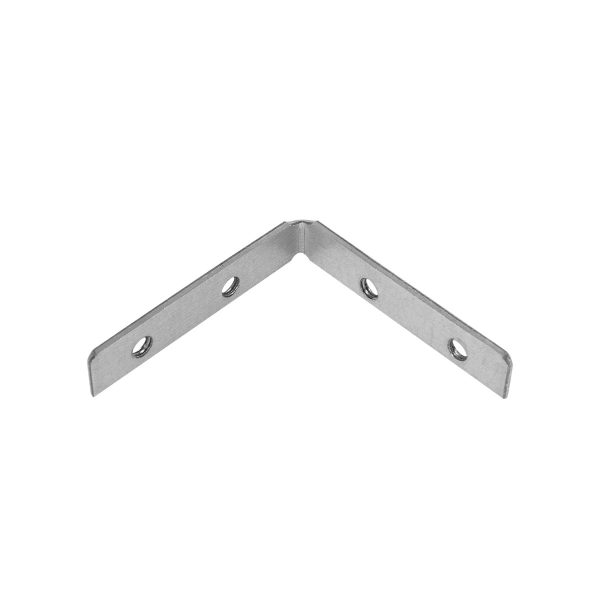 GLOBOSTAR® LUMILINE 61794 Σύνδεσμος Γ Επέκτασης Προφίλ Αλουμινίου - Ασημί - Μ4.6 x Π0.8 x Υ4.6cm