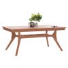 ΤΡΑΠΕΖΙ ΤΡΑΠΕΖΑΡΙΑΣ WONDER HM18116 ΞΥΛΟ TEAK--ΦΥΣΙΚΟ 180x91x75Υεκ.