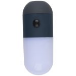 Φωτιστικό Camping Οβάλ Μαύρο/Λευκό 5x17cm CAMP ACTIVE